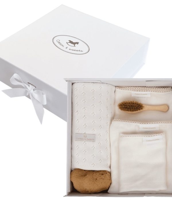 Cotton & Sweets, Gavesett Newborn V, Vanilje