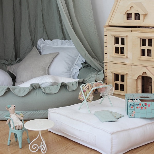 Cotton&Sweets, ørkengønn junior nest basic