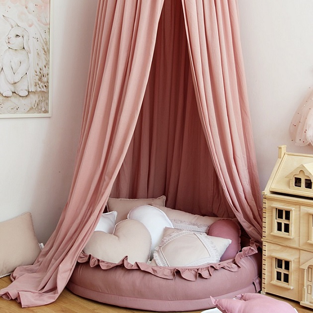 Stor blush sengehimmel maxi 70 cm, Cotton & Sweets - Bilde 5