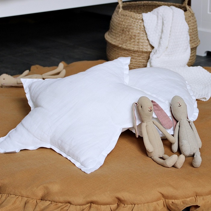 Pute hvit stjerne av lin, Cotton&Sweets - Bilde 9