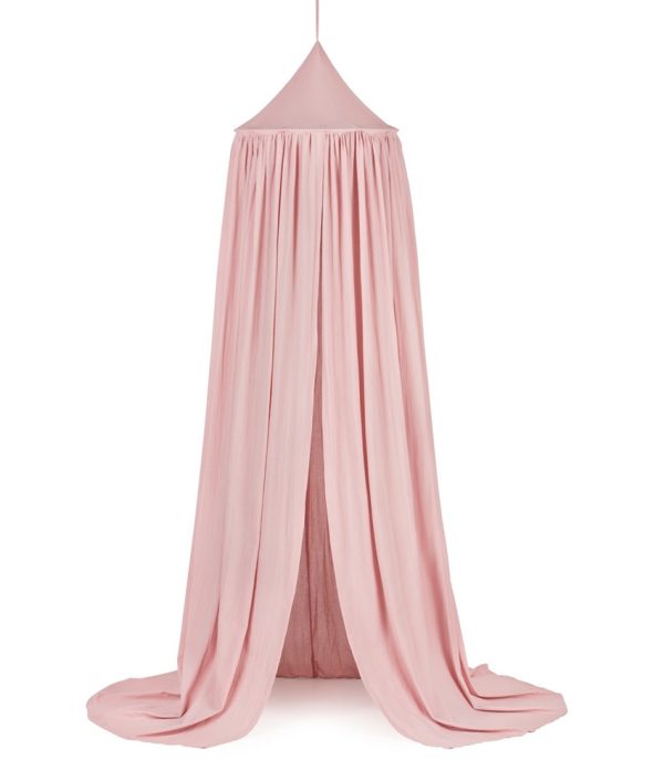 Sengehimmel blush pink til barnerommet med lysslynge, Cotton & Sweets
