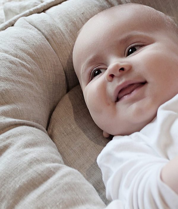 Cotton & Sweets, naturlig klassisk babyrede i 100 % lin