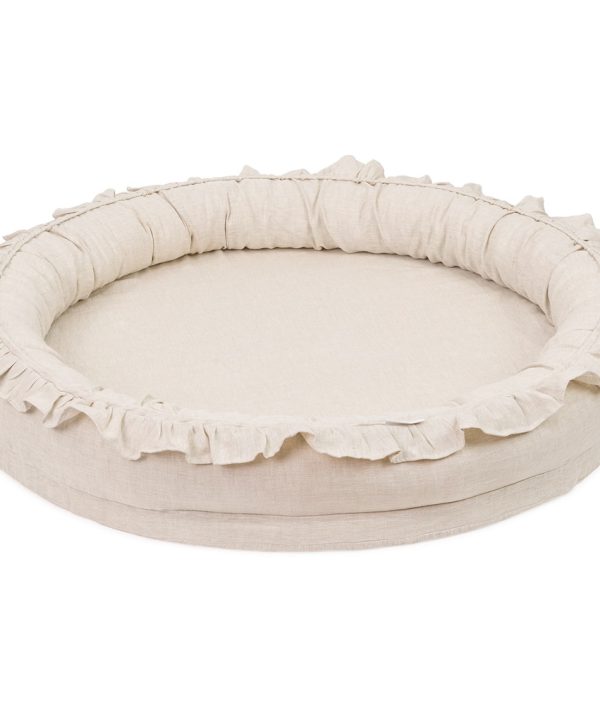Cotton&Sweets natur/beige junior rede i 100% lin