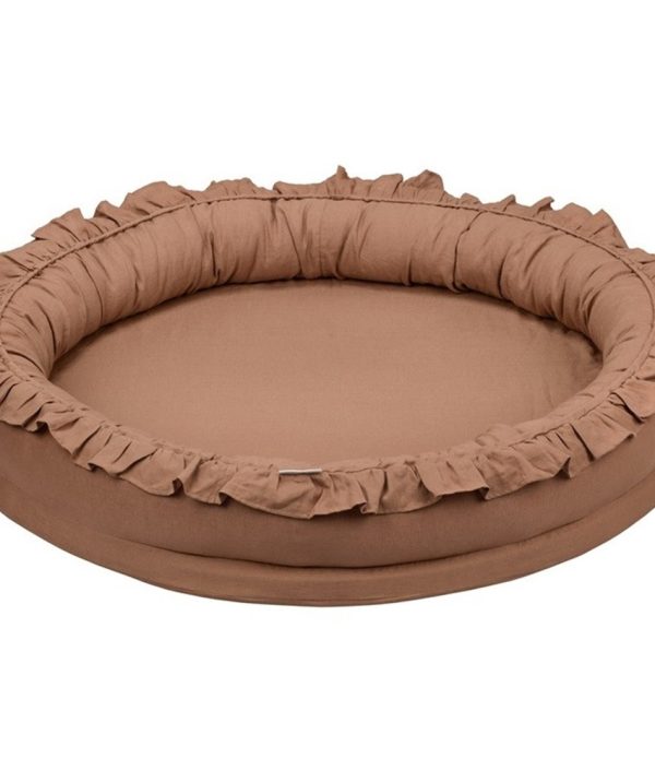 Cotton&Sweets chocolate junior nest i 100% lin