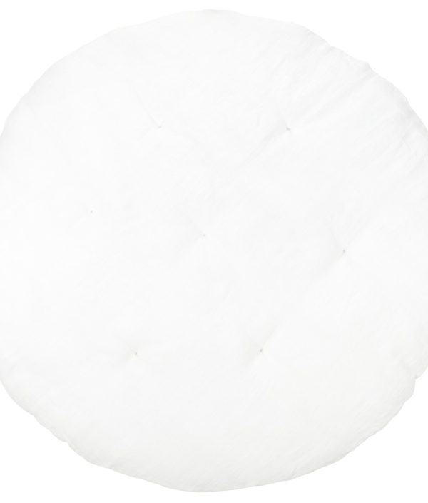 Hvit eksklusiv lekematte av lin, Pure Nature, Cotton&Sweets