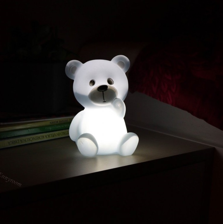 Nattlampe bamse, grå - Bilde 3