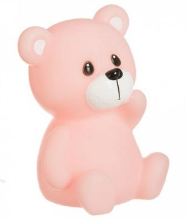Nattlampe bamse, rosa