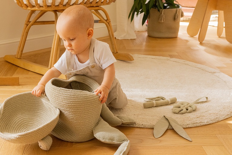 Lorena Canals, mykt teppe til barnerommet, Bamboo Leaf - Bilde 8