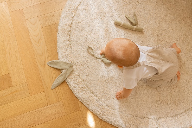 Lorena Canals, mykt teppe til barnerommet, Bamboo Leaf - Bilde 7