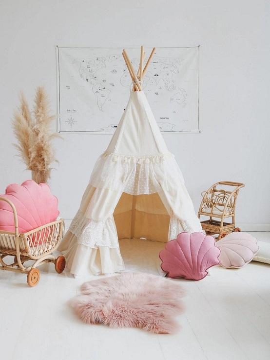 Moi Mili, tipitelt med volanger Shabby Chick - Bilde 8