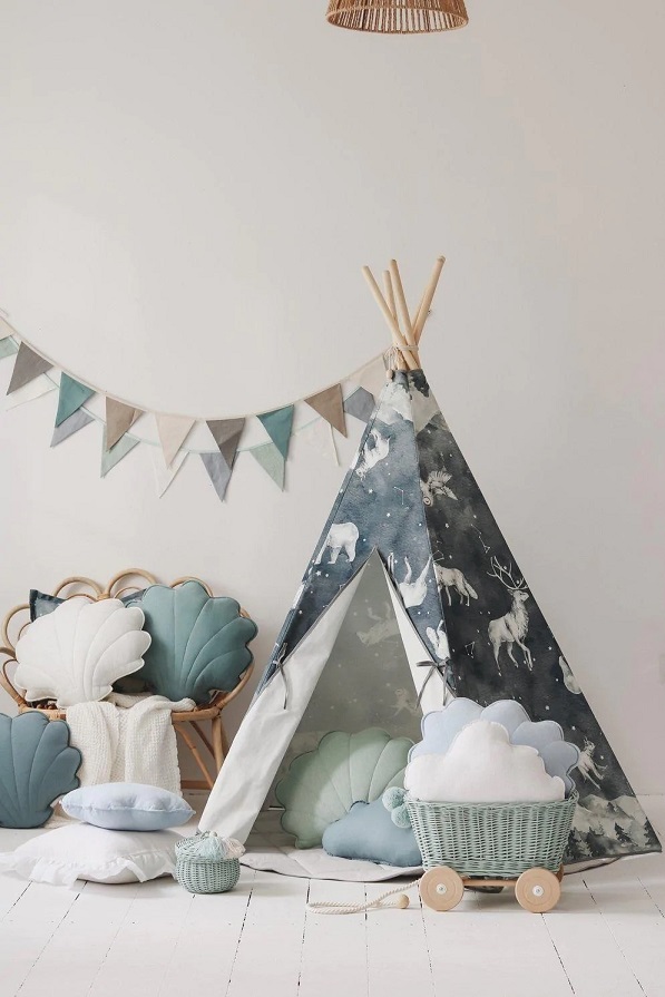 Moi Mili, tipi-telt night sky - Bilde 2