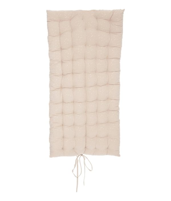 Sitteputeleketeppe til barnerommet, beige