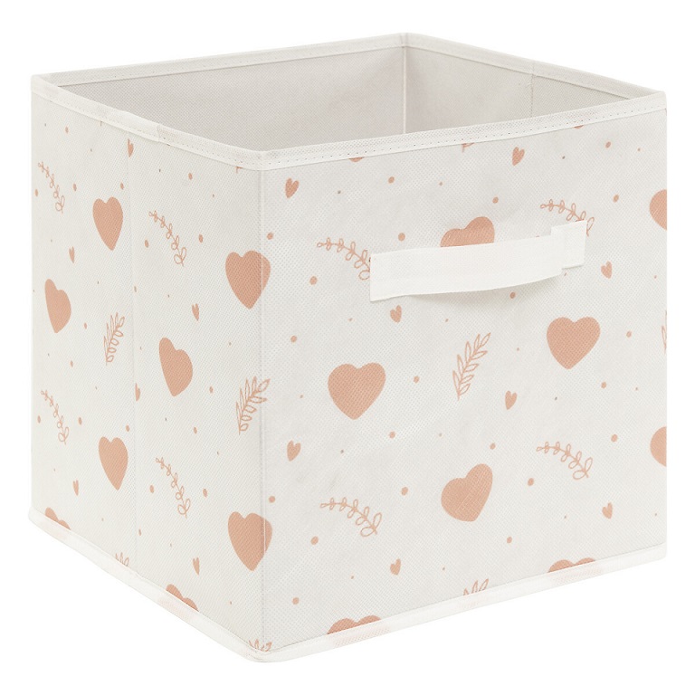 Oppbevaringskurv Hearts, 2-pack - Bilde 2