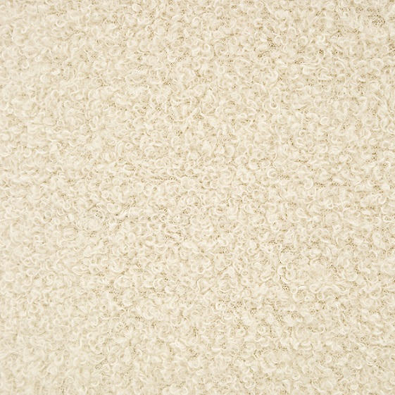 Sofa beanbag lenestol boucle, hvit - Bilde 2