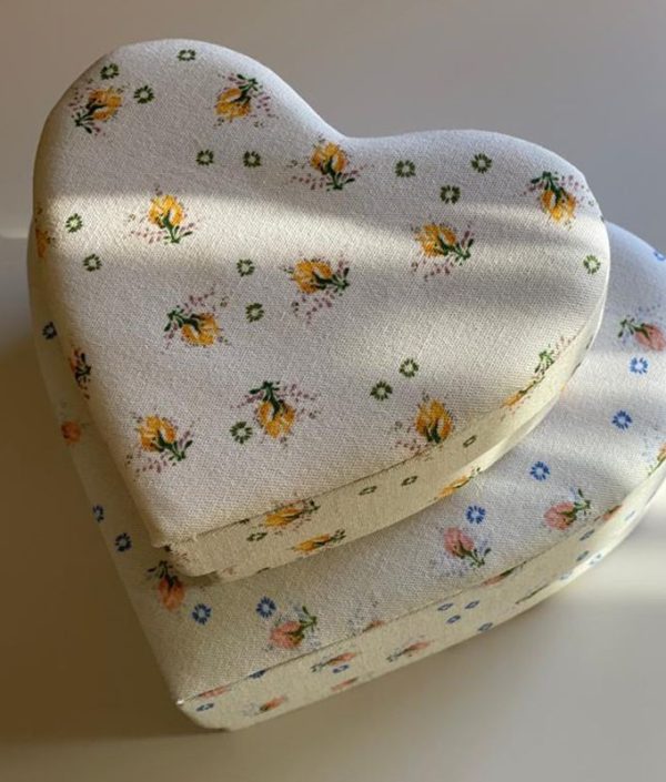 Konges Sløjd, oppbevaringsbokser heart box, Brise d´ete