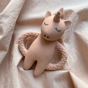 Konges Sløjd, biteleke Rose unicorn