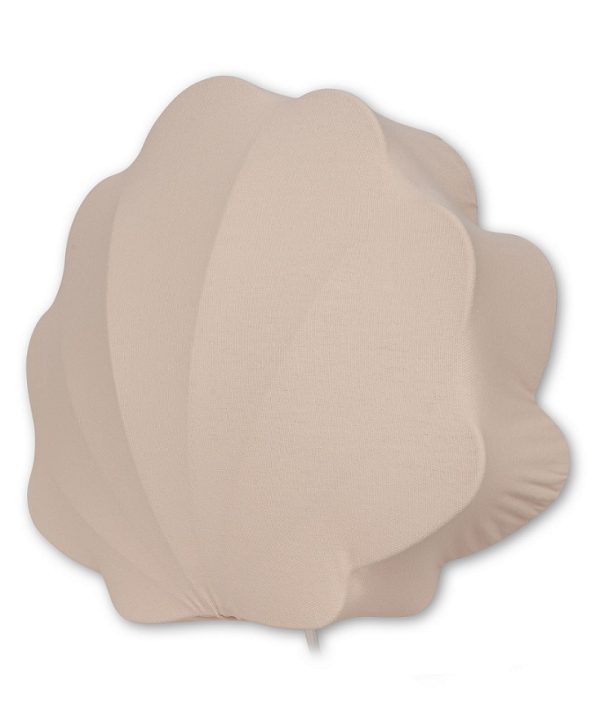 Konges Sløjd, vegglampe i bomull, Blush clam