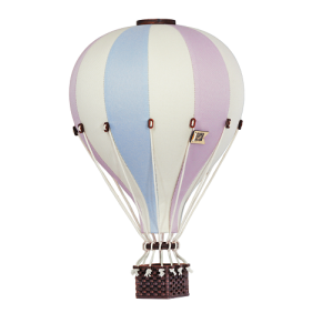 Luftballong Mint/lilla/beige