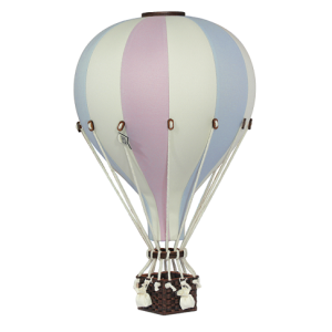Luftballong Mint/lilla/beige