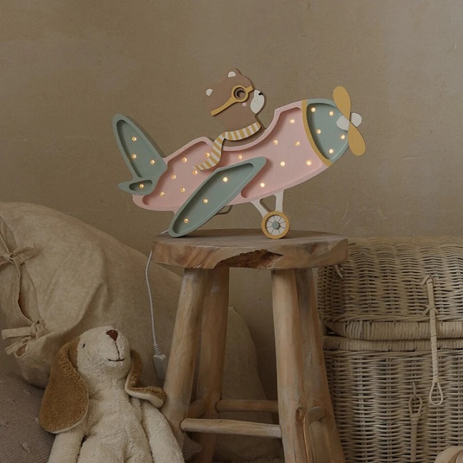 Little Lights, Nattlampe til barnerommet, Vintage fly Candy - Bilde 2