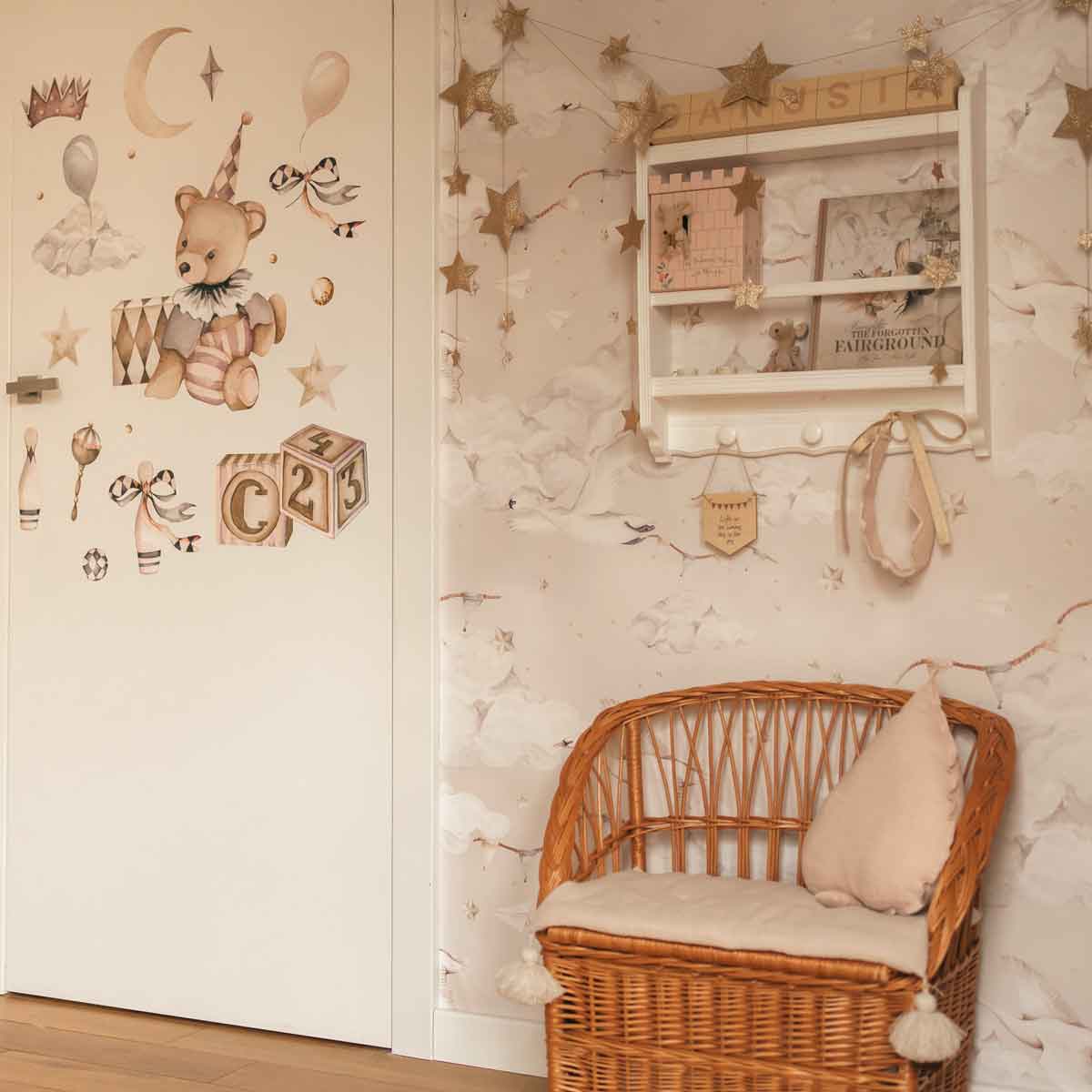 Dekornik, tapet Magic Swans Beige - Bilde 2