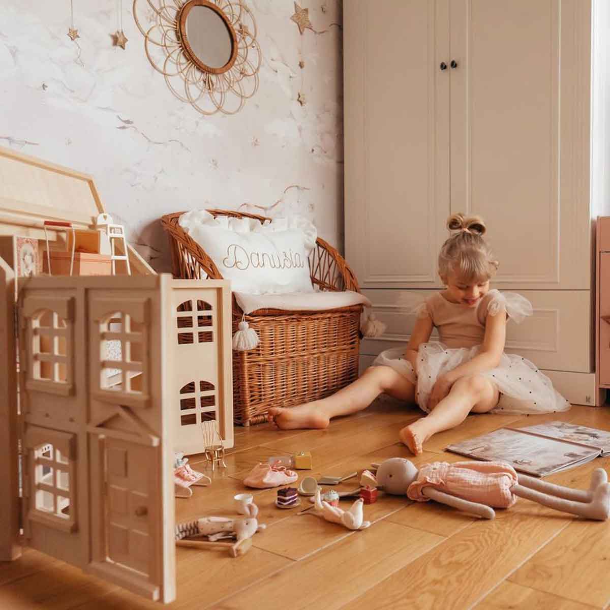 Dekornik, tapet Magic Swans Beige - Bilde 5
