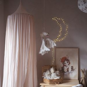 Nattlampe til barnerommet, Måne gull
