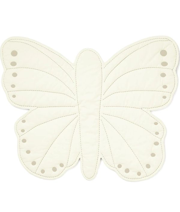 Cam Cam, lekematte i bomull Butterfly, Off white