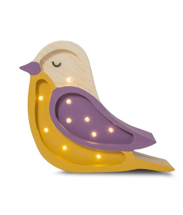 Little Lights, Nattlampe Liten fugl maroon