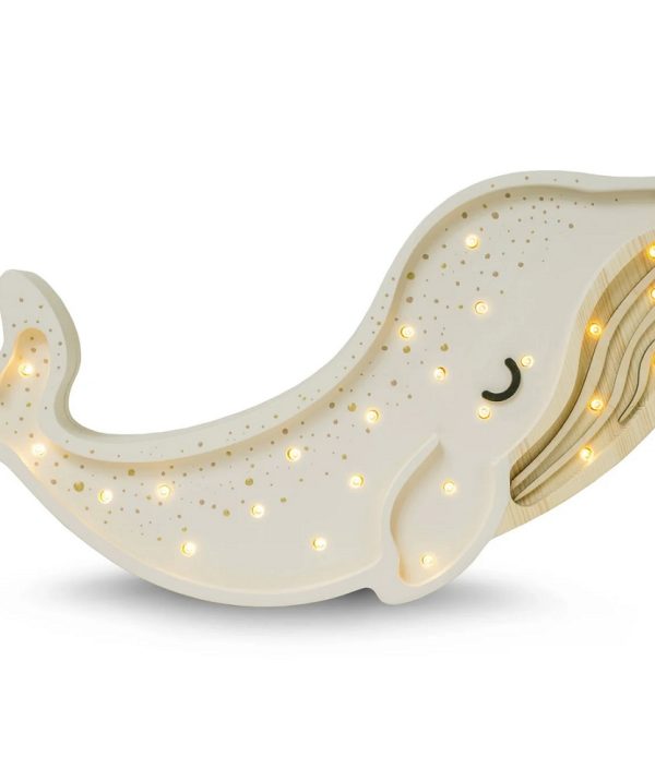 Little Lights, Nattlampe til barnerommet, Hval hvit