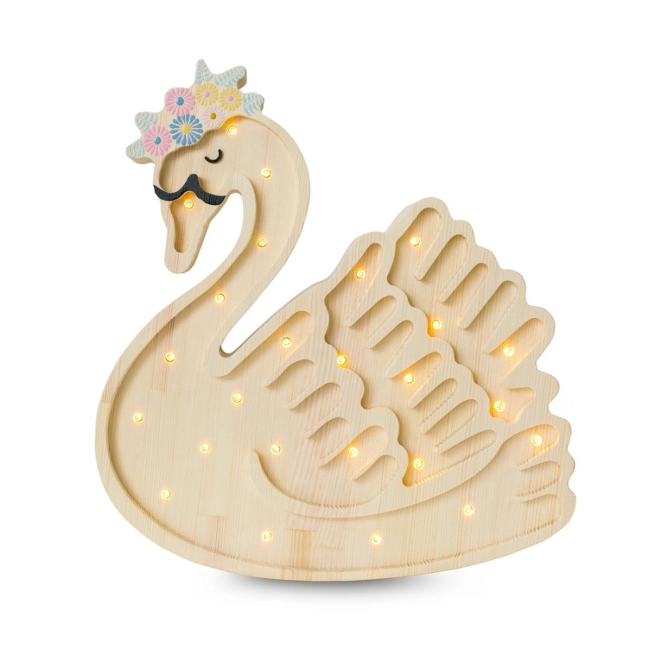 Little Lights, Nattlampe til barnerommet, Svane natur - Bilde 2