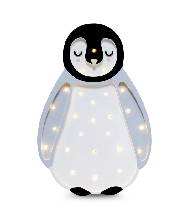Little Lights, Nattlampe til barnerommet, Pingvin lysgrå