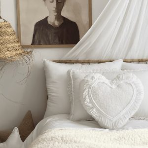 Boho twist hvit sengehimmel, Cotton & Sweets