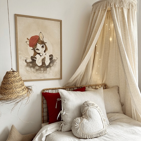 Boho twist natur sengehimmel, Cotton & Sweets - Bilde 5