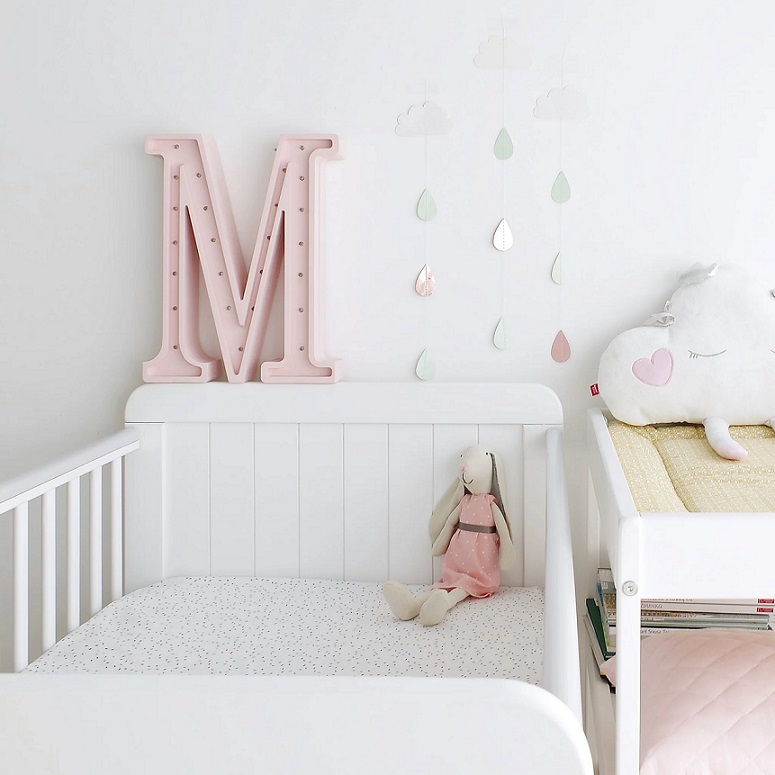 Little Lights, Nattlampe til barnerommet, Bokstav M - Bilde 4