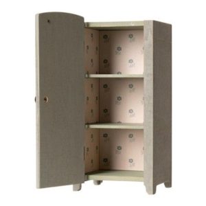 Maileg, Vintage garderobe, mint/grå