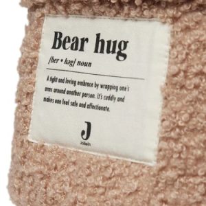 Jollein, oppbevaringskurv boucle, Biscuit