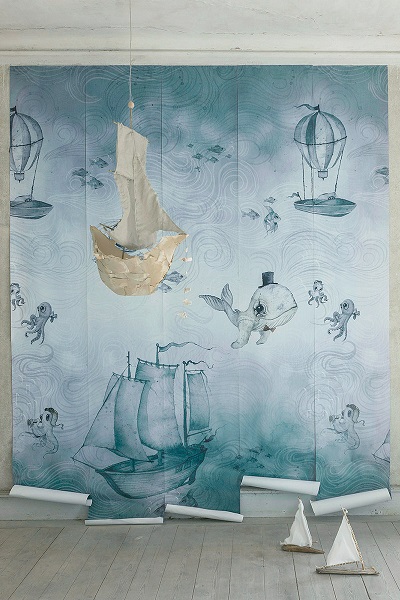 Mrs Mighetto, tapet Ocean stories - Bilde 3