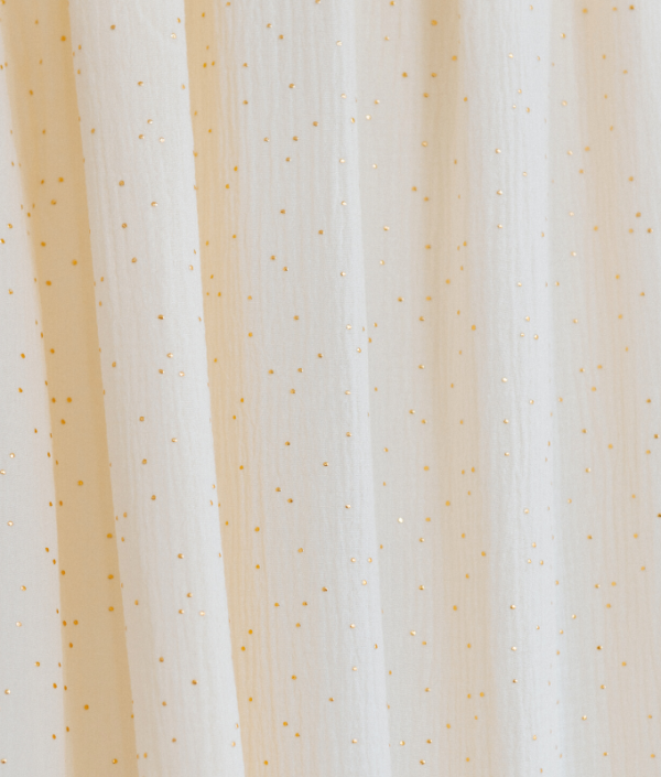 Babylove, Écru sengehimmel i bomullsmuslin med lysslynge