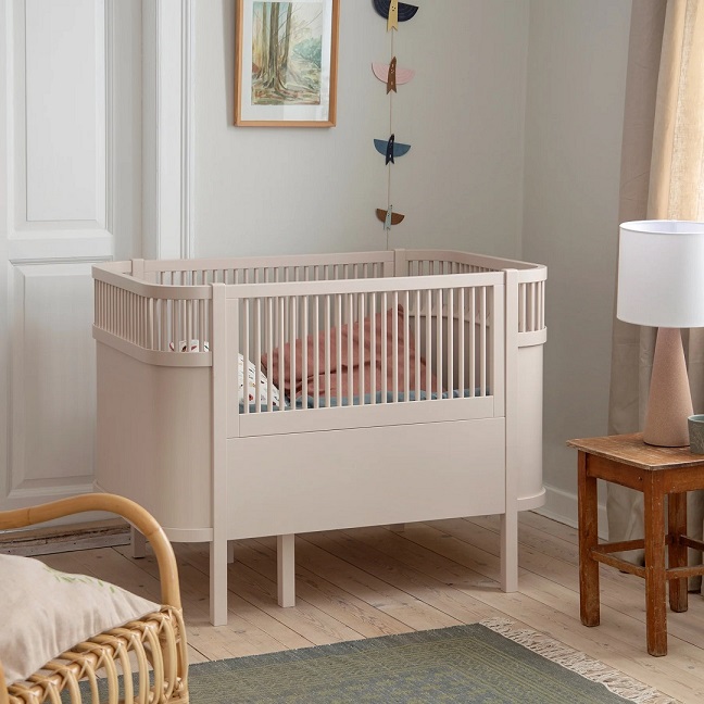 Sebra Barneseng Sprinkelseng & Juniorseng Kili, Birchbark Beige - Bilde 3