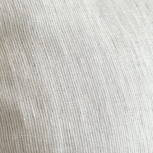 Beige striper premium sengehimmel i lin, Cotton&Sweets