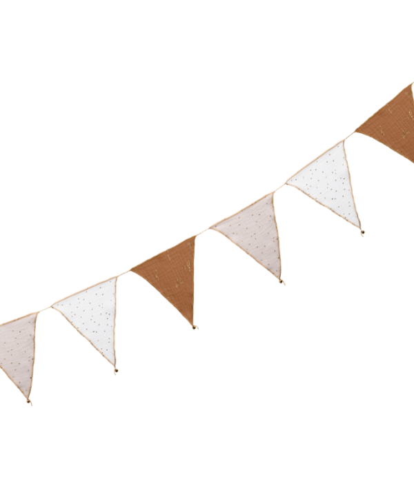 Babylove, vimpel til barnerommet, Beige mix