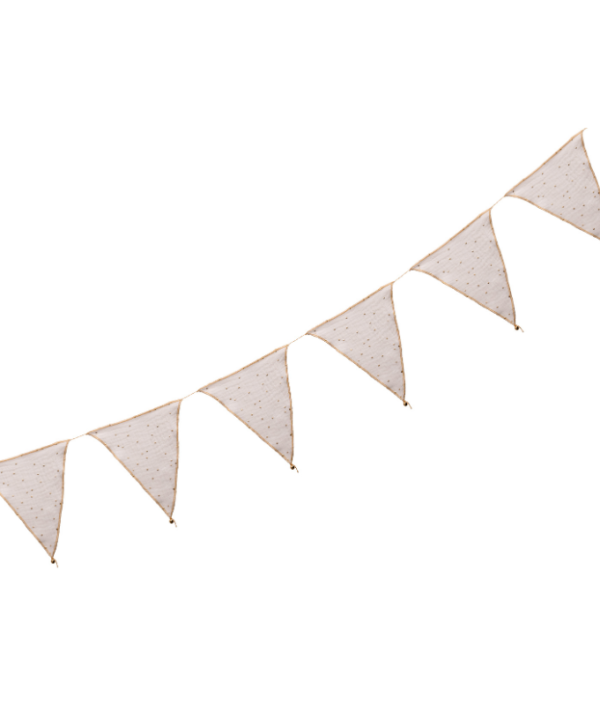 Babylove, vimpel til barnerommet, krem