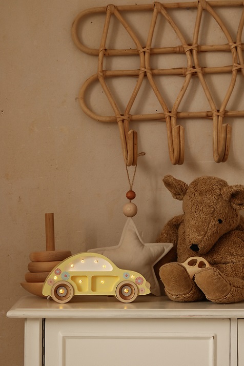 Little Lights, Nattlampe til barnerommet, Beetle mini Sunflower - Bilde 6