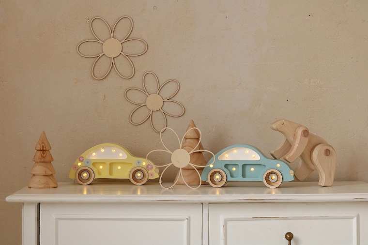 Little Lights, Nattlampe til barnerommet, Beetle mini Sunflower - Bilde 8