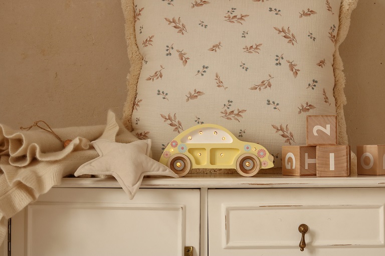 Little Lights, Nattlampe til barnerommet, Beetle mini Sunflower - Bilde 2