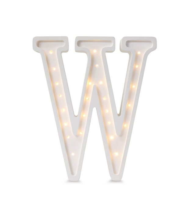 Little Lights, Nattlampe til barnerommet, Bokstav W