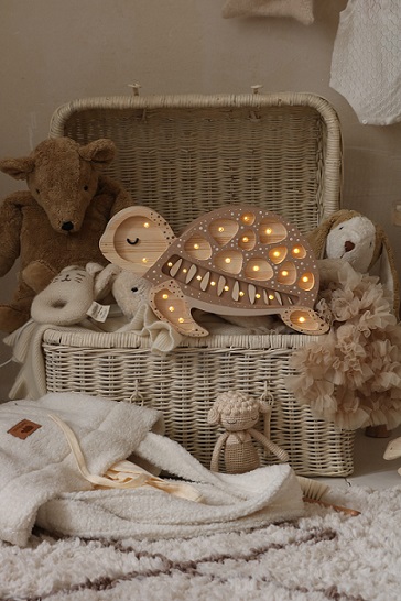 Little Lights, Nattlampe til barnerommet, Skilpadde Sand - Bilde 7