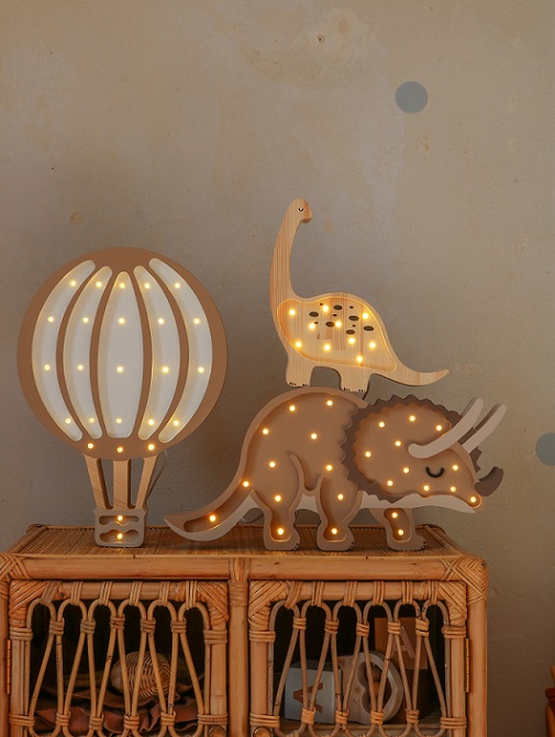 Little Lights, Nattlampe til barnerommet, Luftballong Lysbrun - Bilde 6