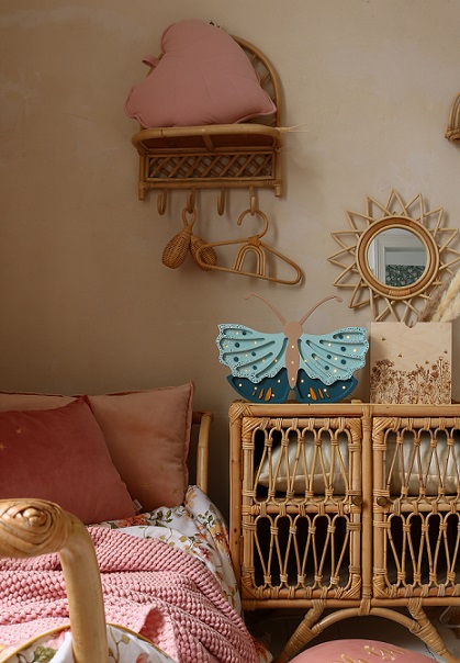 Little Lights, Nattlampe til barnerommet, Sommerfugl Daisy Blue - Bilde 8